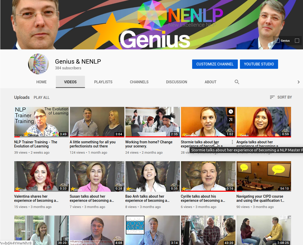 Genius YouTube channel